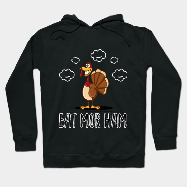 Funny Thanksgiving Turkey Shirt Hoodie by halfkneegrow